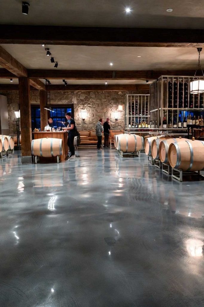 STI Balear - Finishes - Winery resin floor