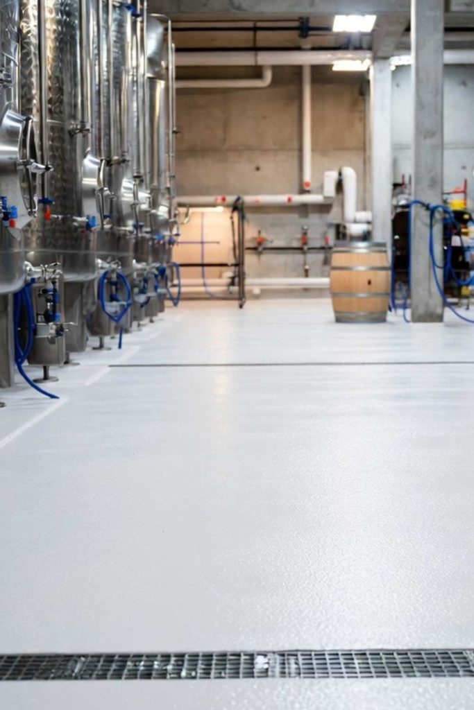 STI Balear - Finishes - Winery resin floor