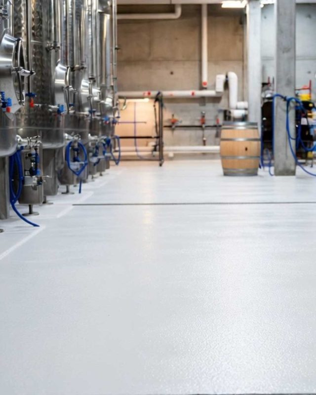STI Balear - Finishes - Winery resin floor